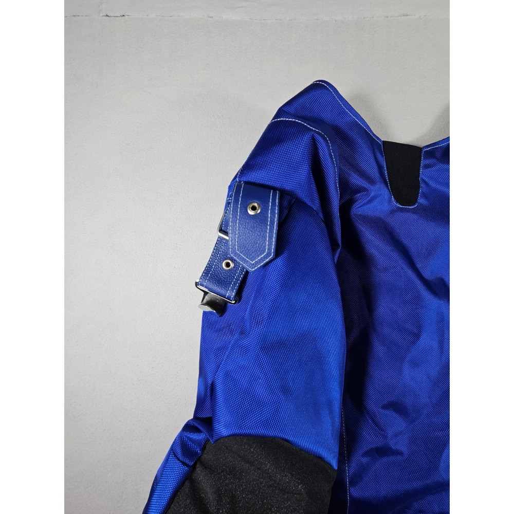 The Supply Room Blue Canvas Rifle Shooting Jacket Size 44 Competition Coat 873 - Picture 8 of 11